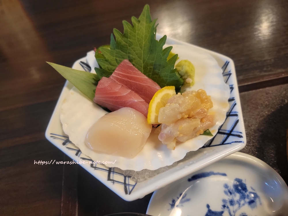 【かごの屋】お造り盛合わせ