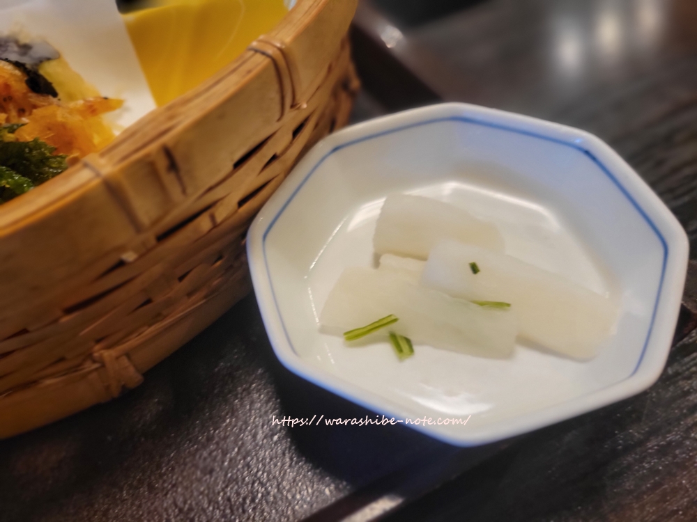 【かごの屋】お漬物